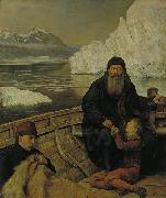 John Maler Collier The Last Voyage of Henry Hudson oil on canvas